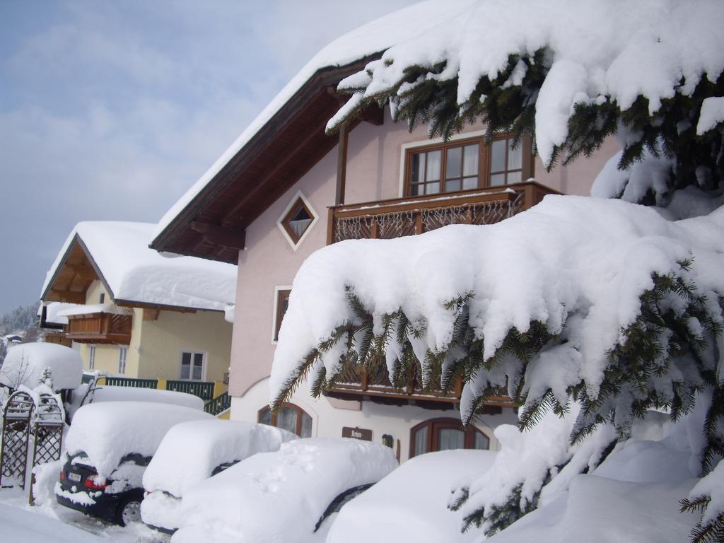 Ferienhaus Hoell Russbach am Pass Gschütt Exterior foto